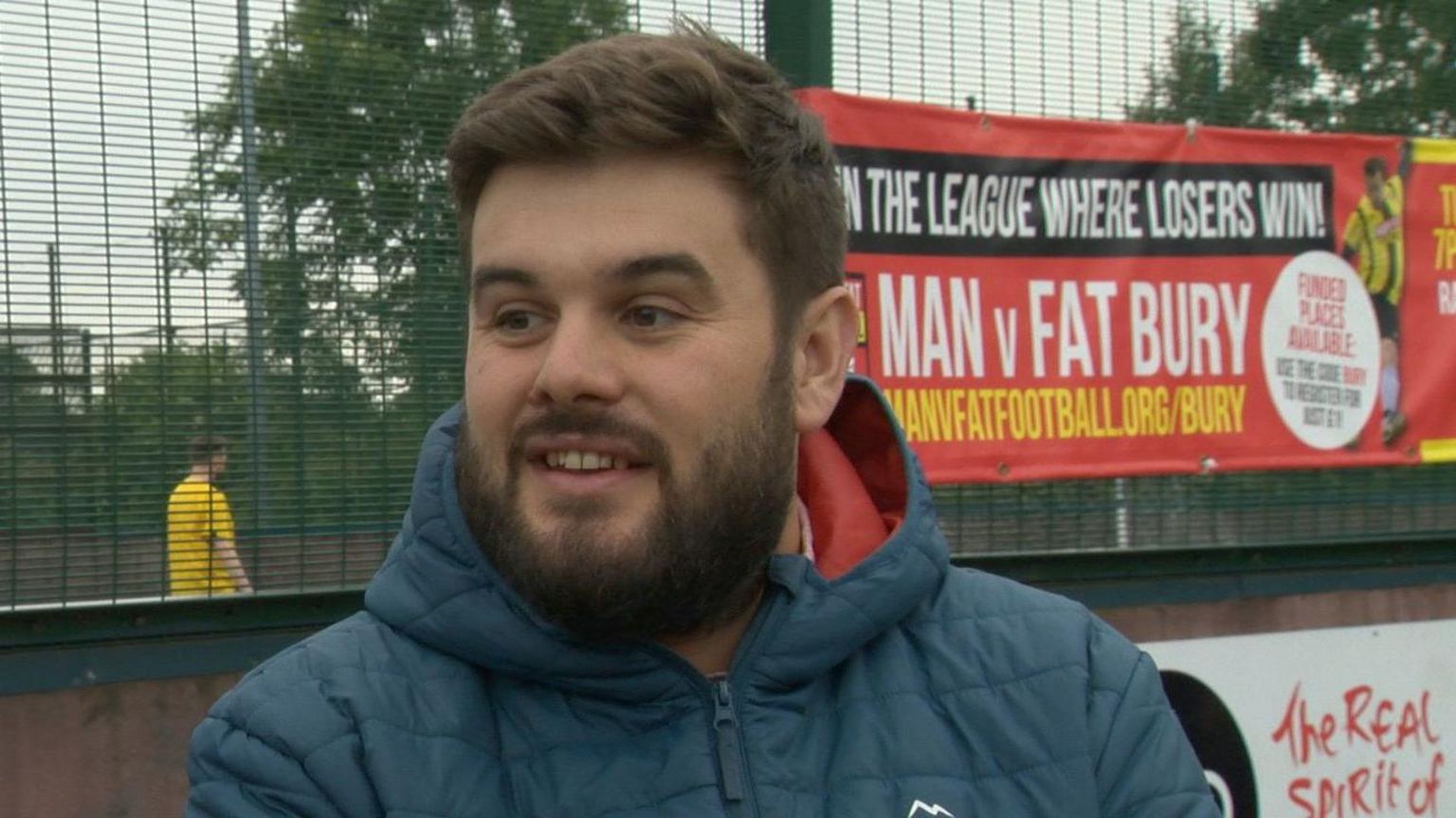 Man v Fat scheme footballer Matt Andrews