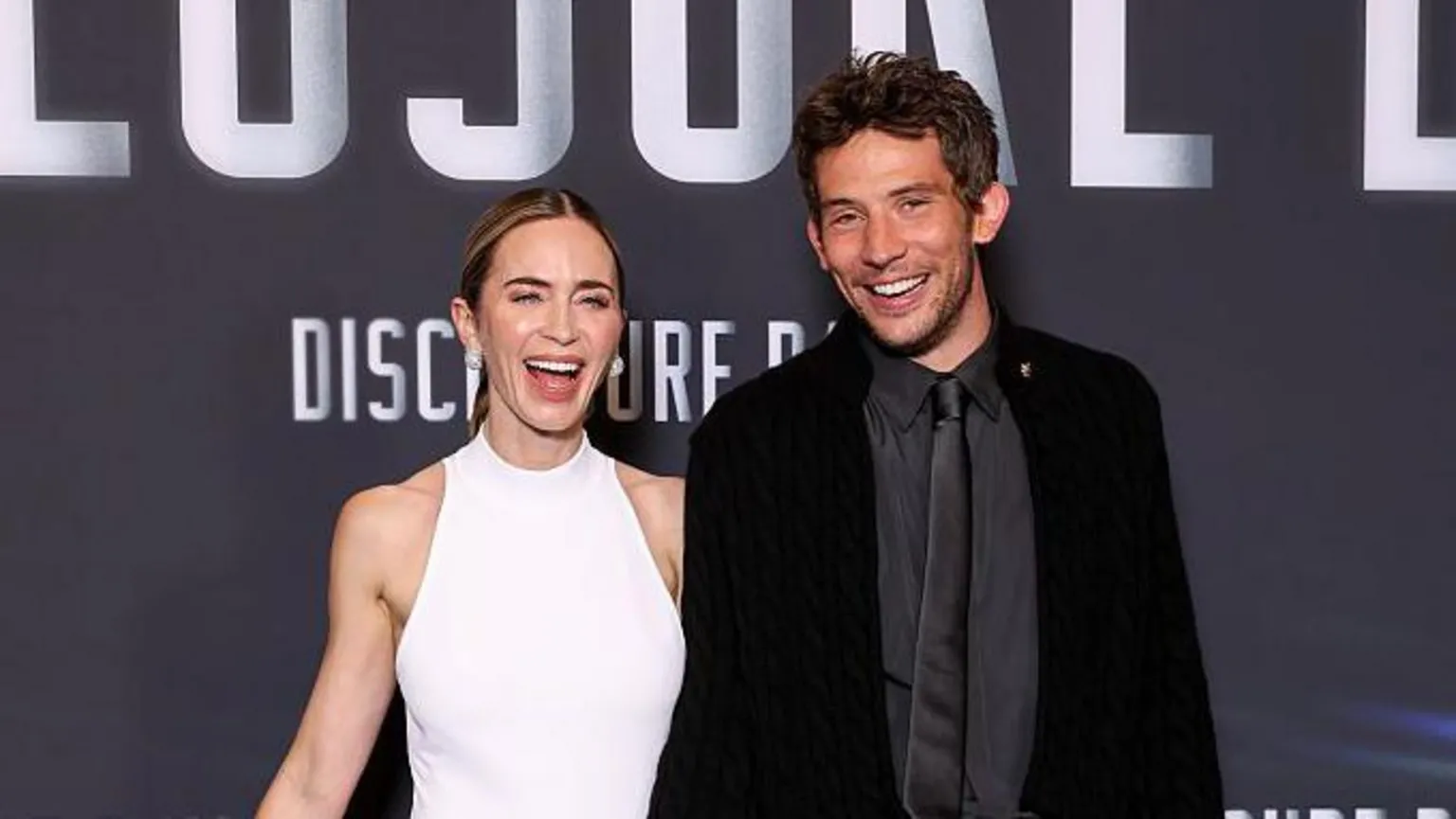 Getty Images Emily Blunt and Josh O'Connor attend the "Disclosure Day" Paris Premiere at Le Grand Rex on June 02, 2026 in Paris, France.