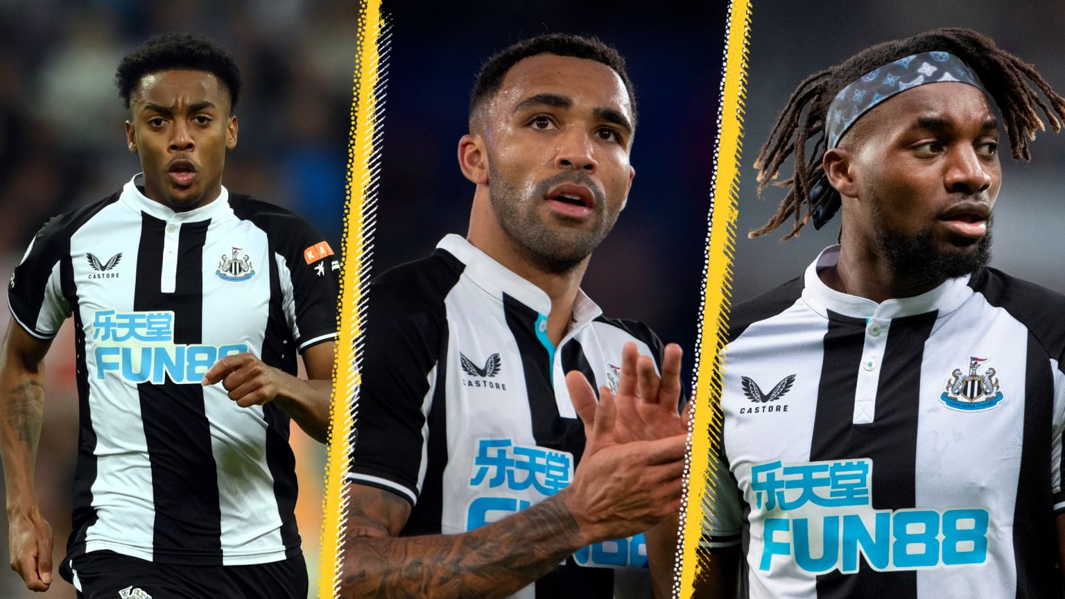 Newcastle United's three best players so far as chosen by you BBC Sport