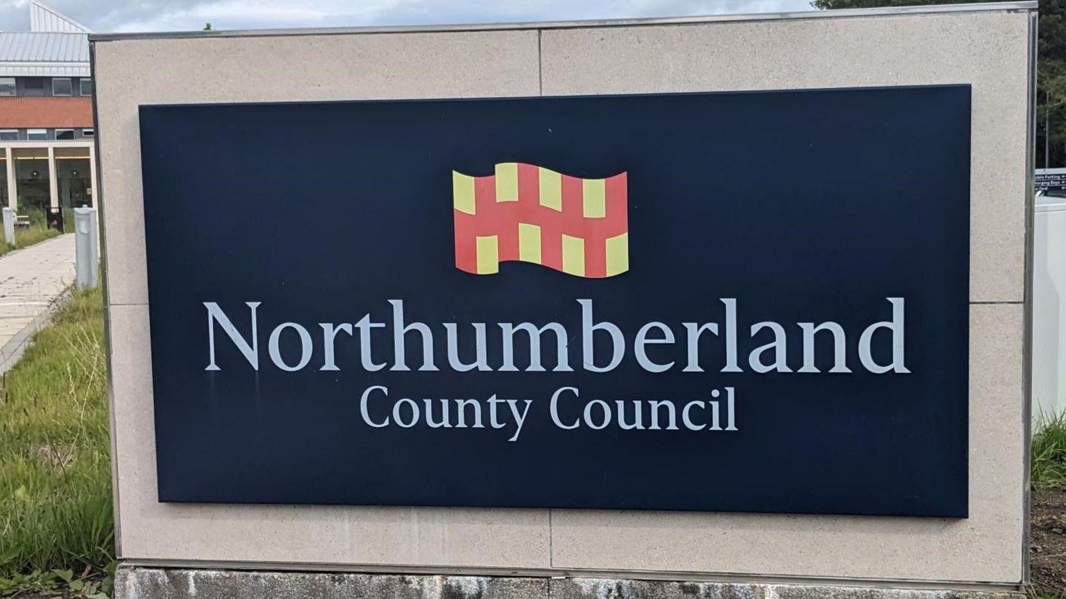 Northumberland County Council sign