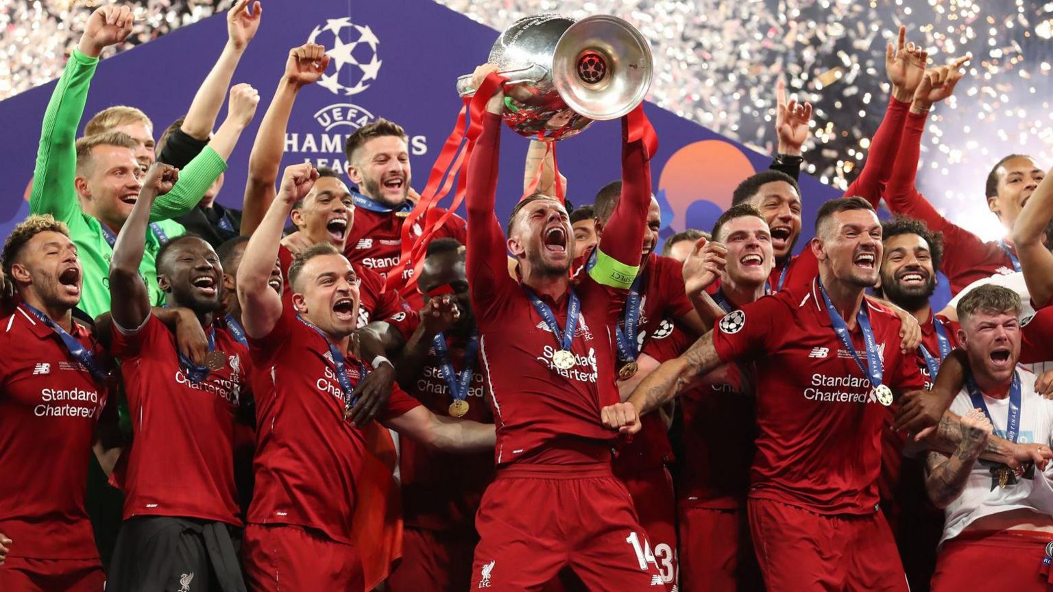 Liverpool beat Spurs 2-0 to win Champions League final in Madrid - BBC Sport