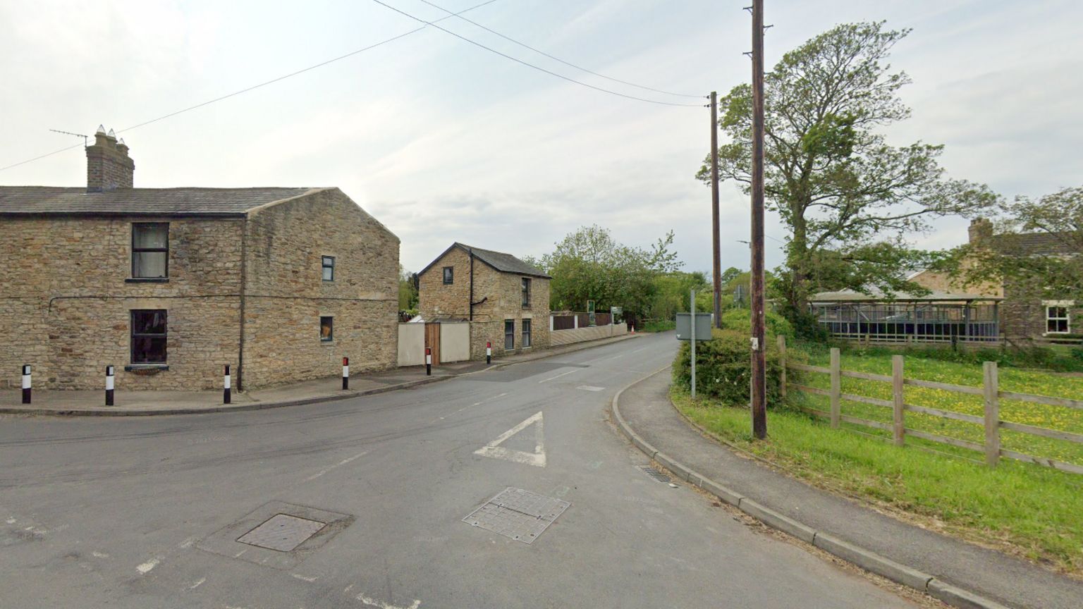 Three Lane Ends, in Escomb, in County Durham