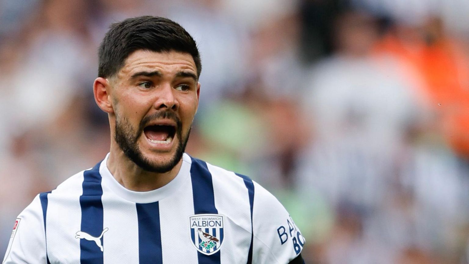 Alex Mowatt in action for West Brom