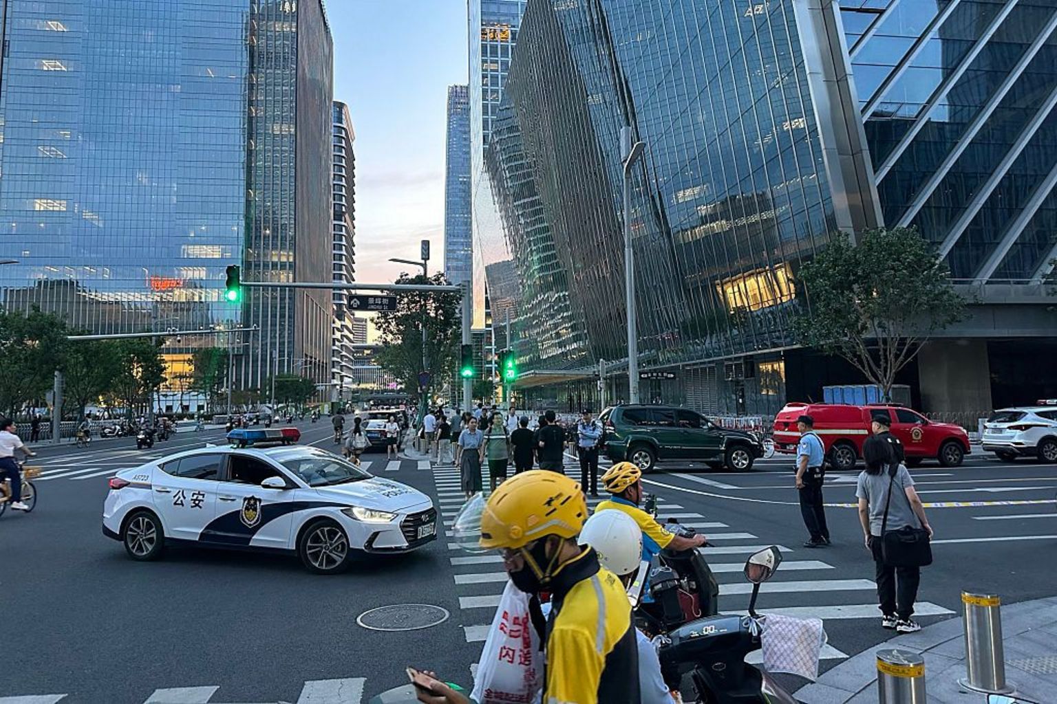 事发后的现场