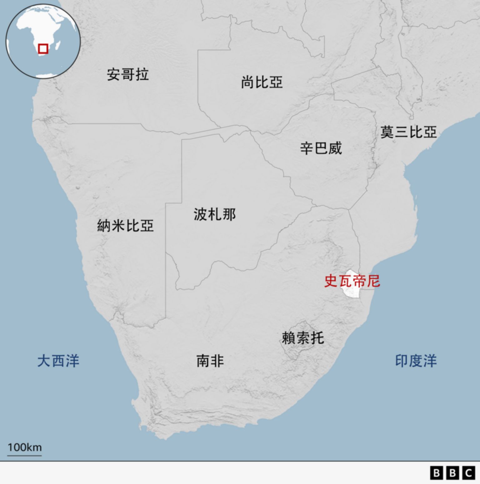 非洲地图