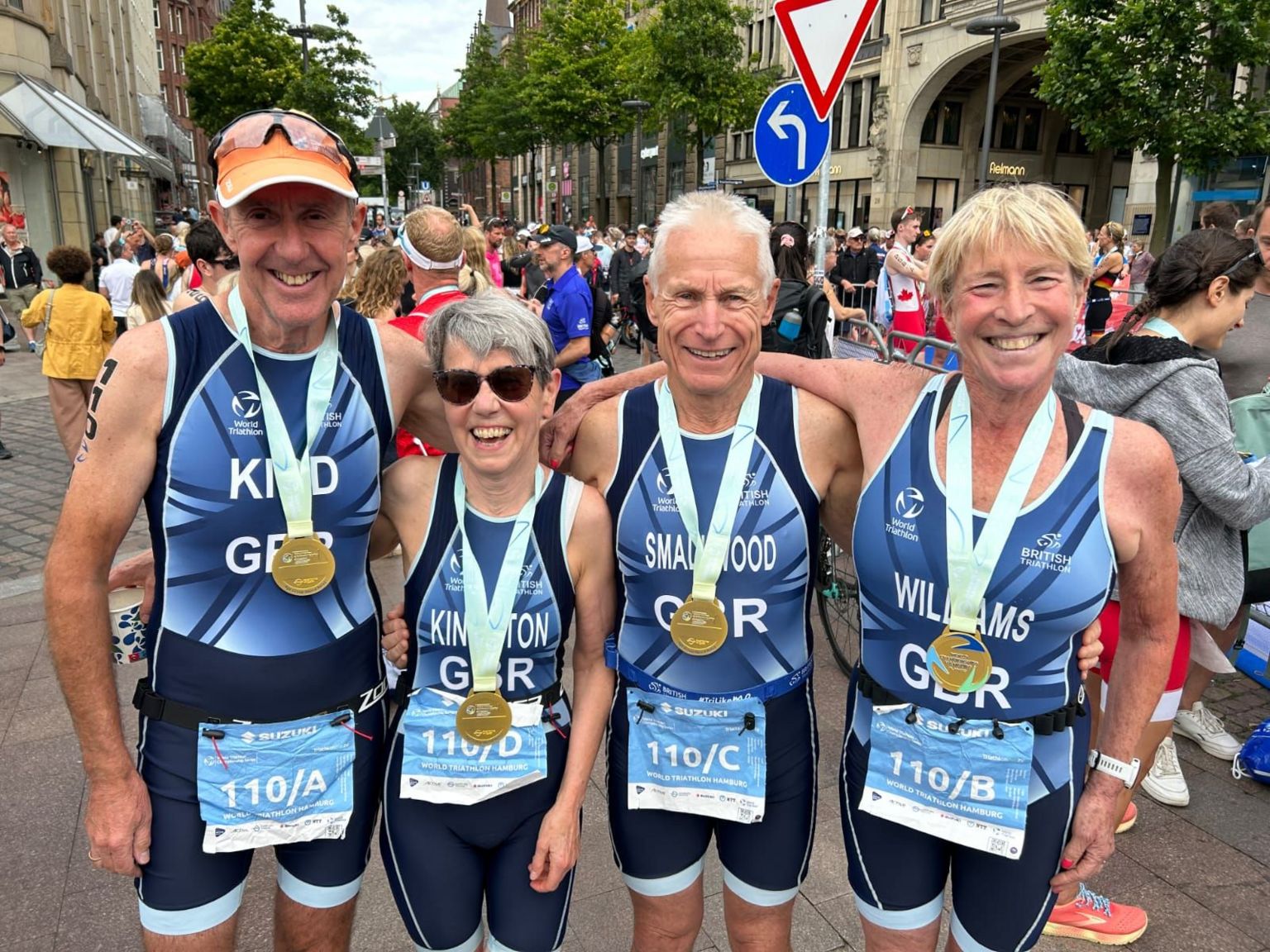 British mixed relay team