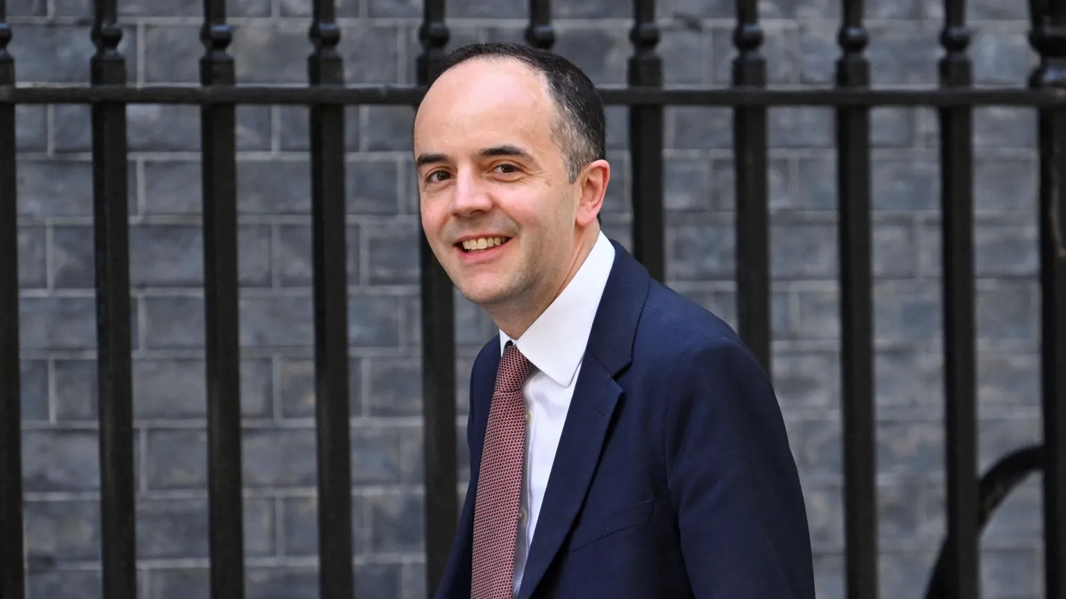 REUTERS/Jaimi Joy Britain's Health Secretary James Murray walks on Downing Street in London, Britain, May 15, 2026.