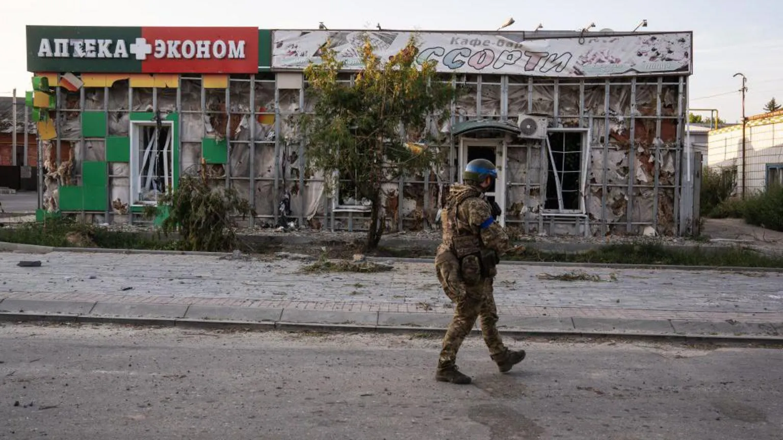 Russian attack on Kursk school