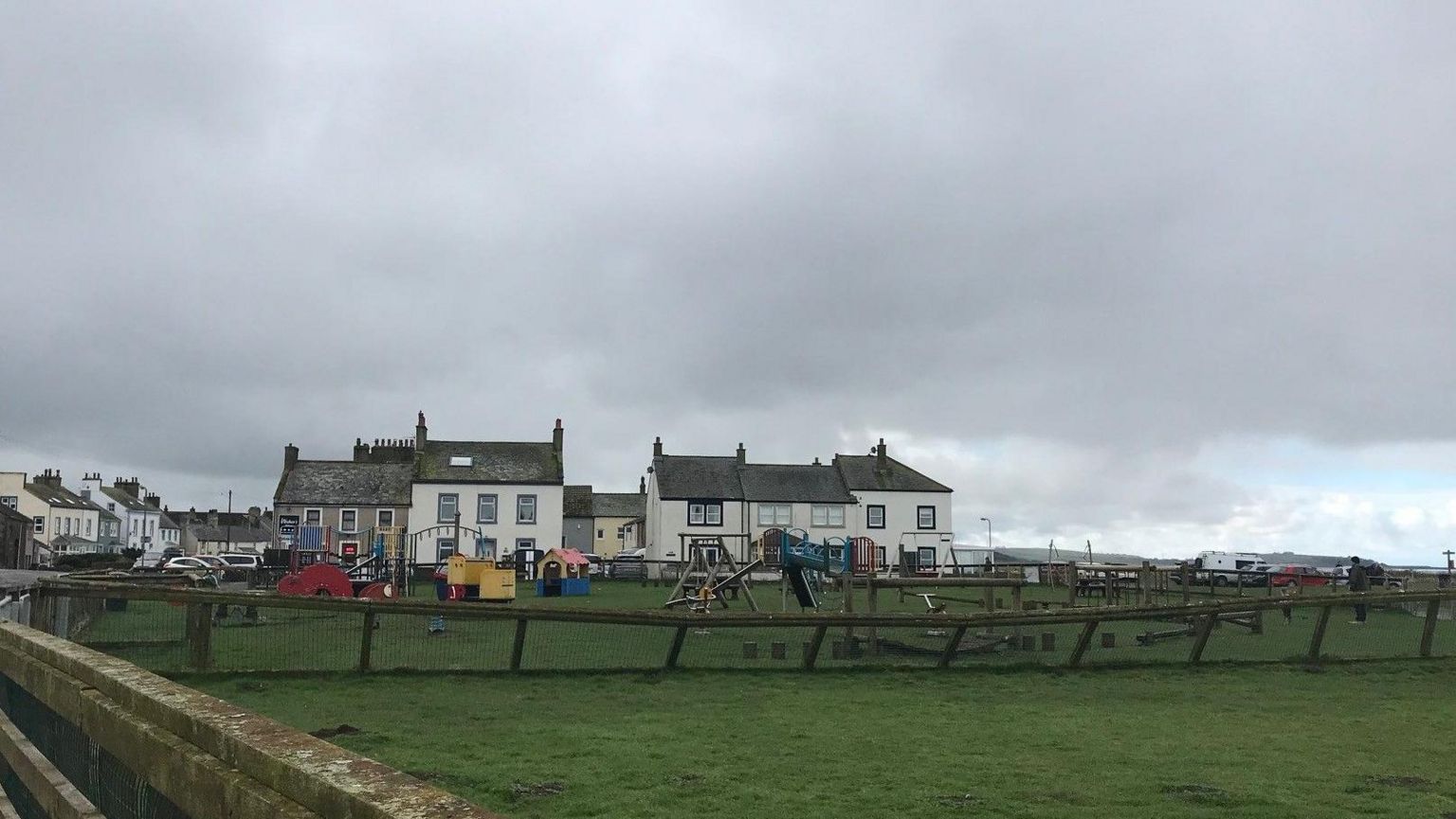 A general view of the play park in Allonby