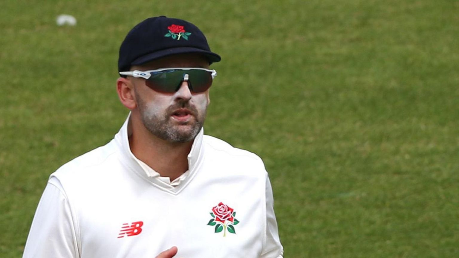 Nathan Lyon took 3-62 for Lancashire on the first day against Essex