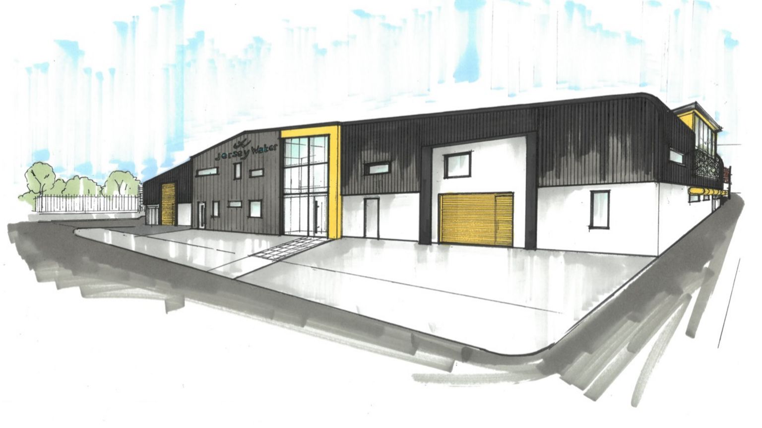 Plans for new Jersey Water headquarters submitted BBC News