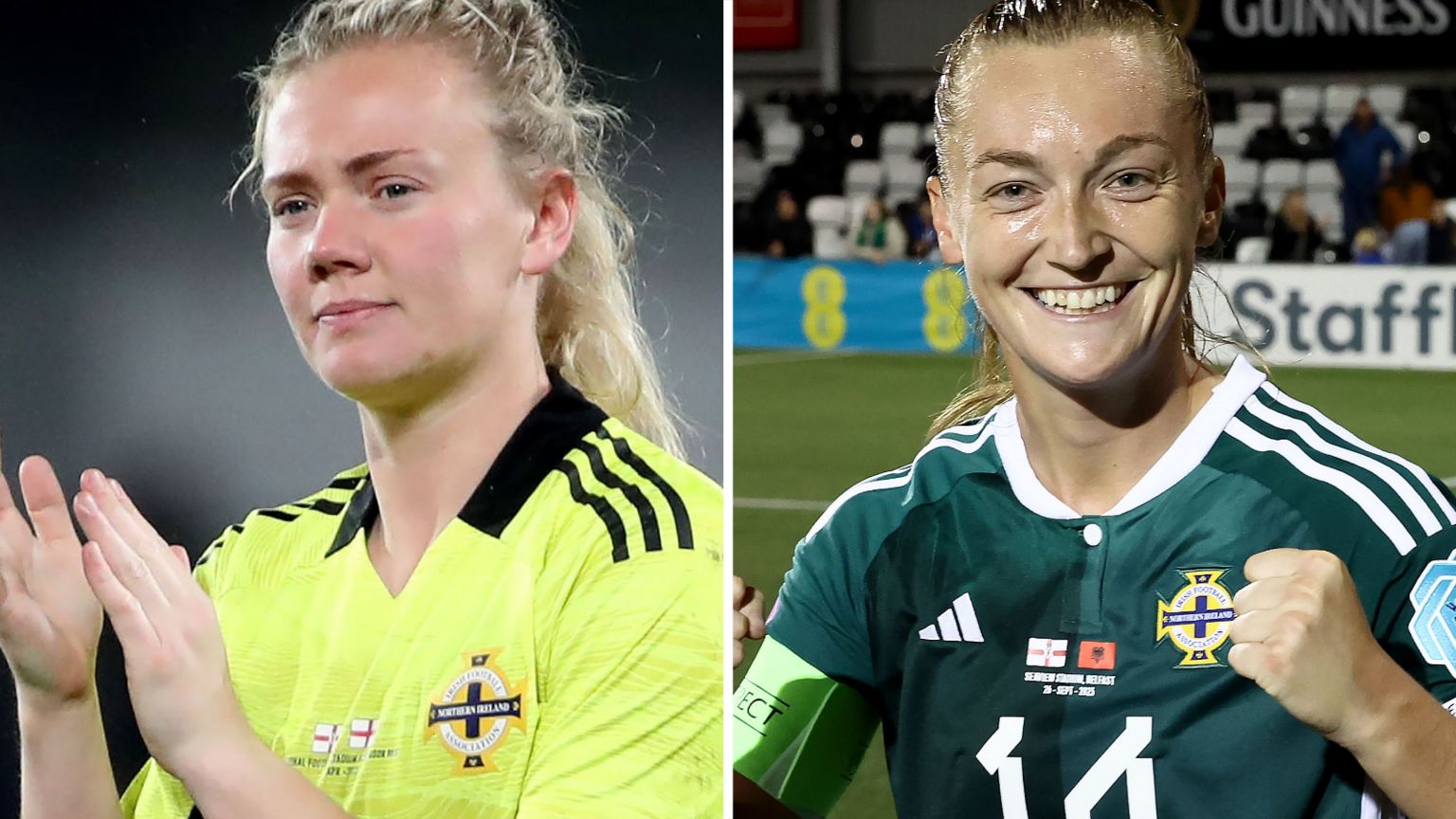 Northern Ireland women: Jackie Burns and Lauren Wade leave Reading - BBC  Sport