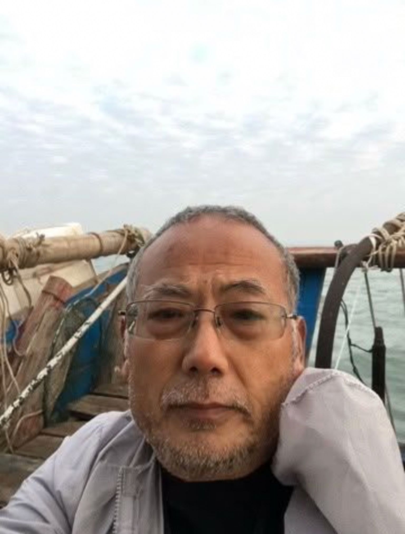 董广平于2019年首次尝试游泳偷渡到台湾金门，以失败告终，并由渔民救起。