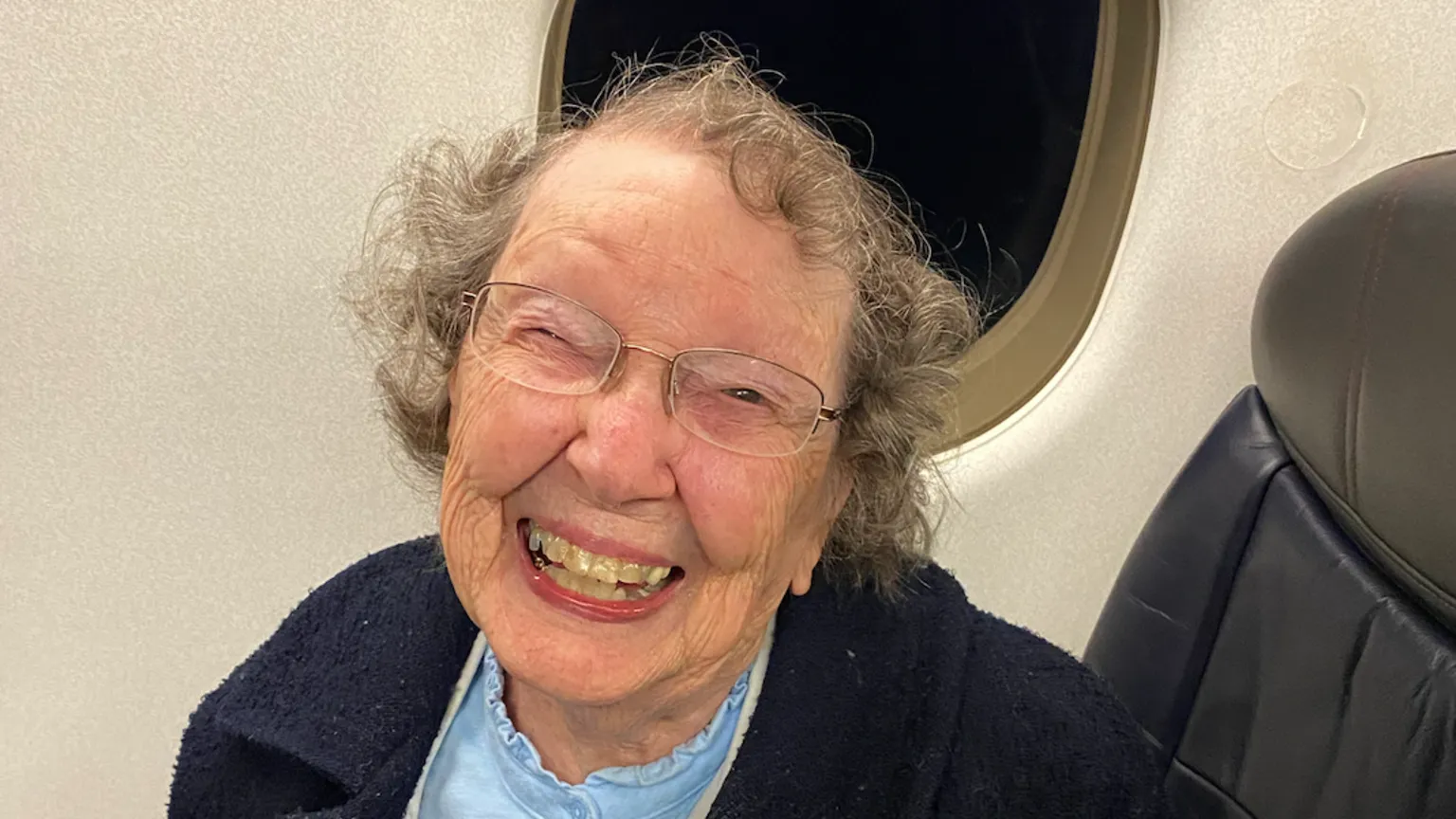 Airline keeps mistaking 101-year-old woman for baby (bbc.com)
