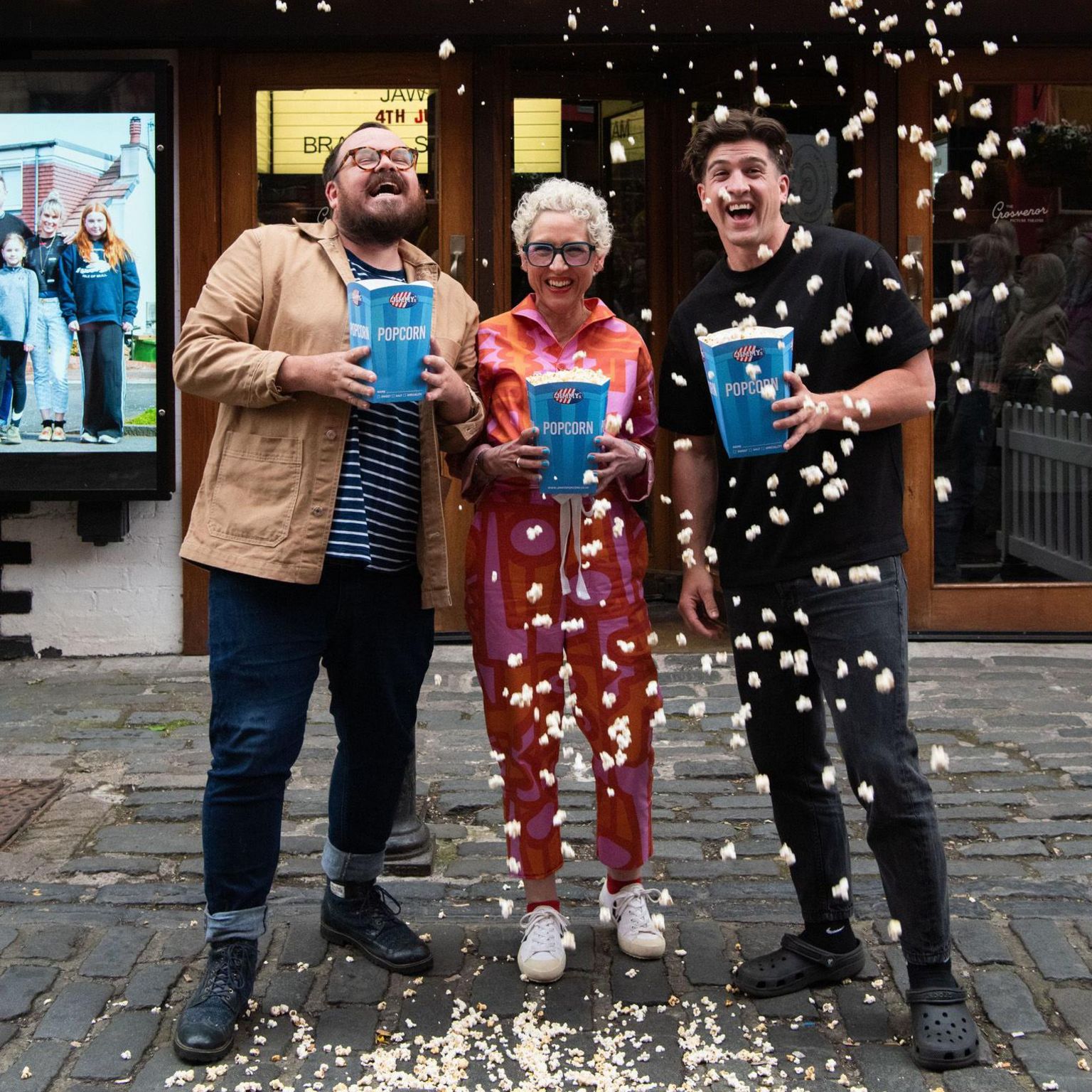 Banjo Beale, Anna Campbell Jones  and Danny Campbell