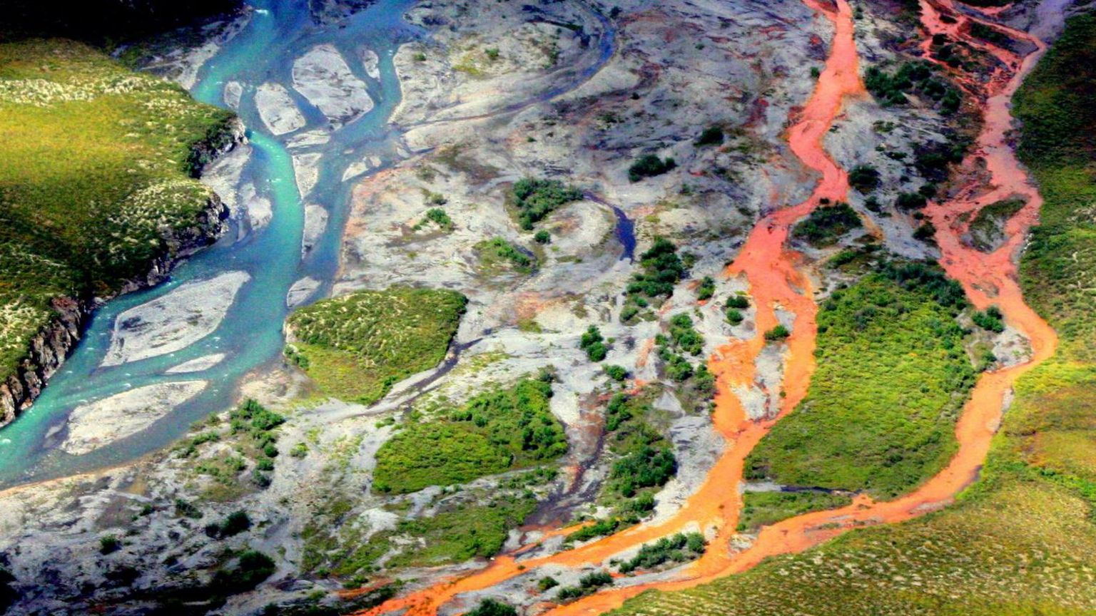 Climate change: Why are rivers in Alaska turning orange? - BBC Newsround