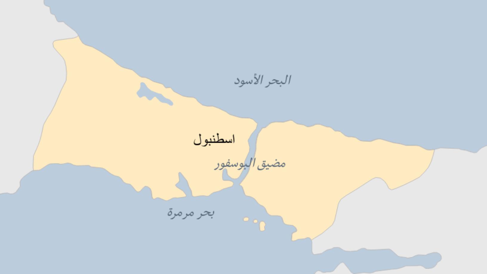 Map: خريطة اسطنبول