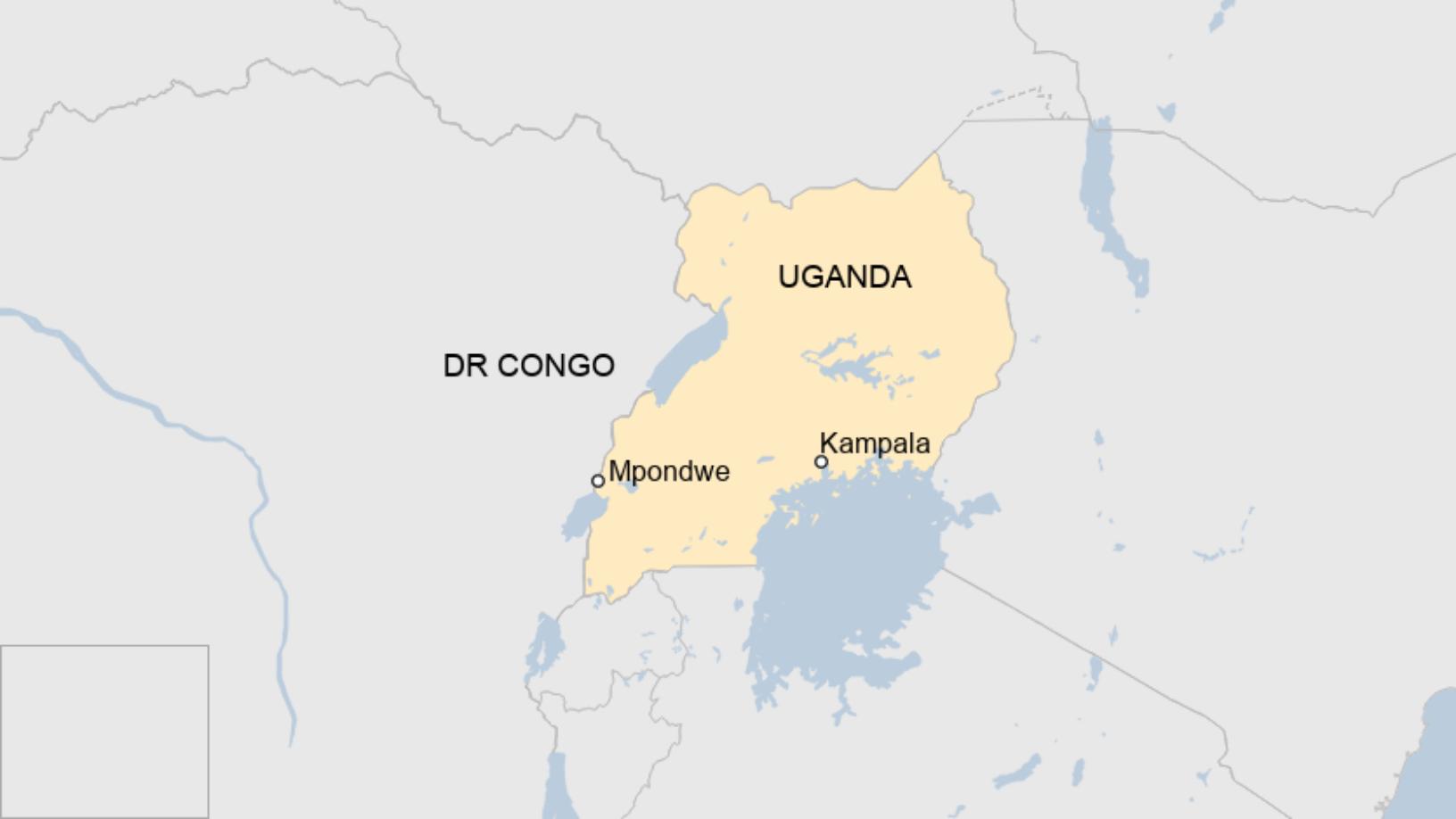  Map of Mpondwe, Uganda