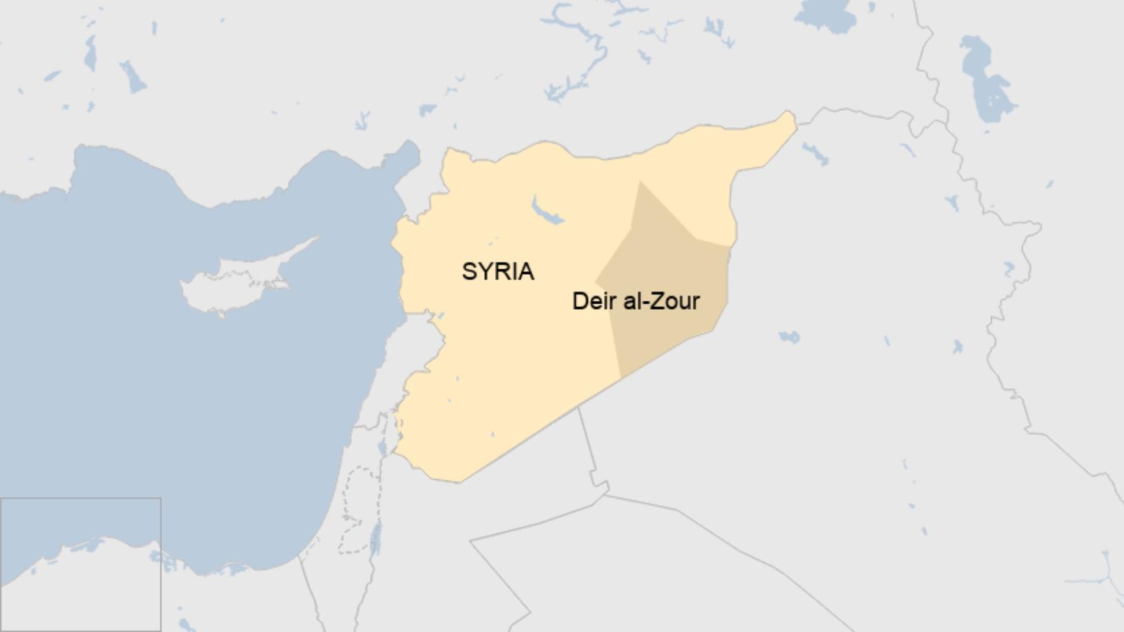 Map: Map of Syria