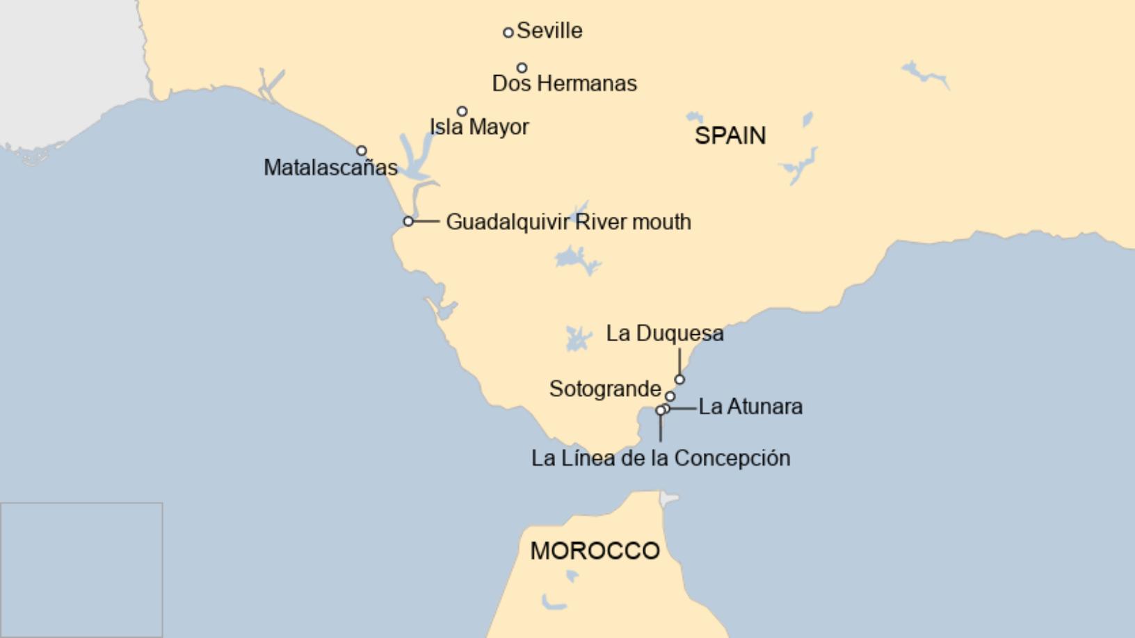 Map: Sotogrande 