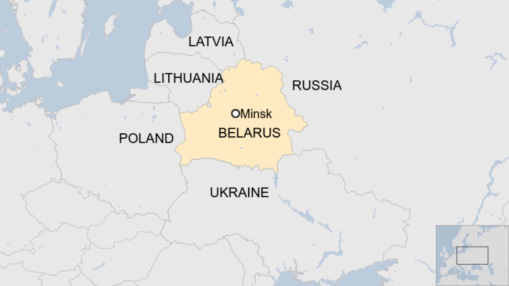 Belarus Map Europe / Political Map Of Belarus Nations Online Project