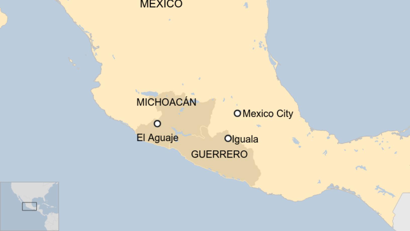 Map: Mexico