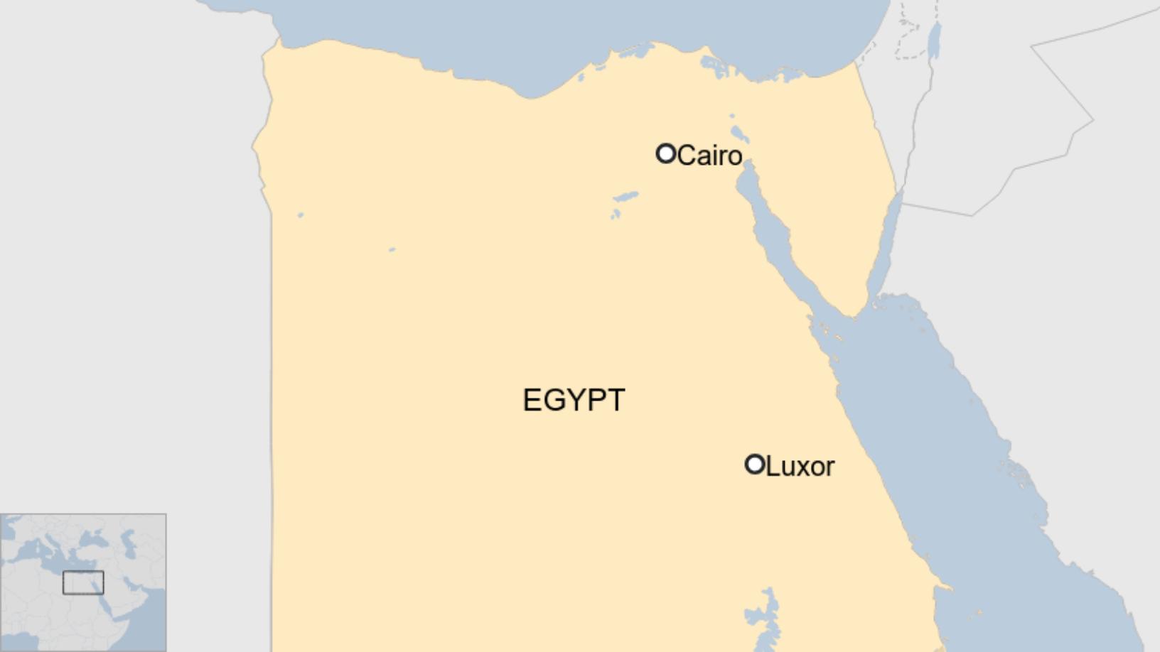 Map: Map of Egypt