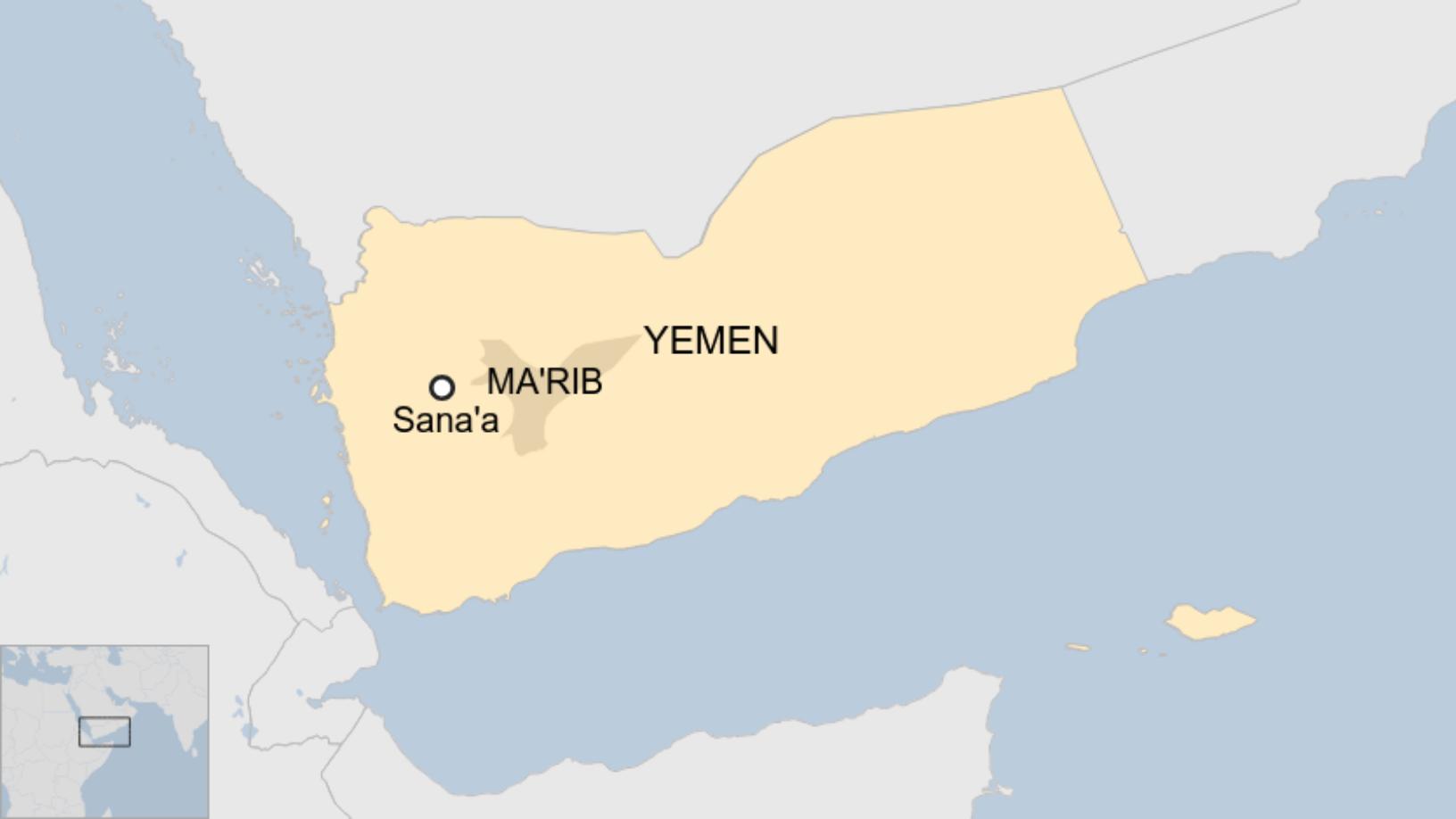 Yemen war: Death toll in attack on military base rises to 111 - BBC News