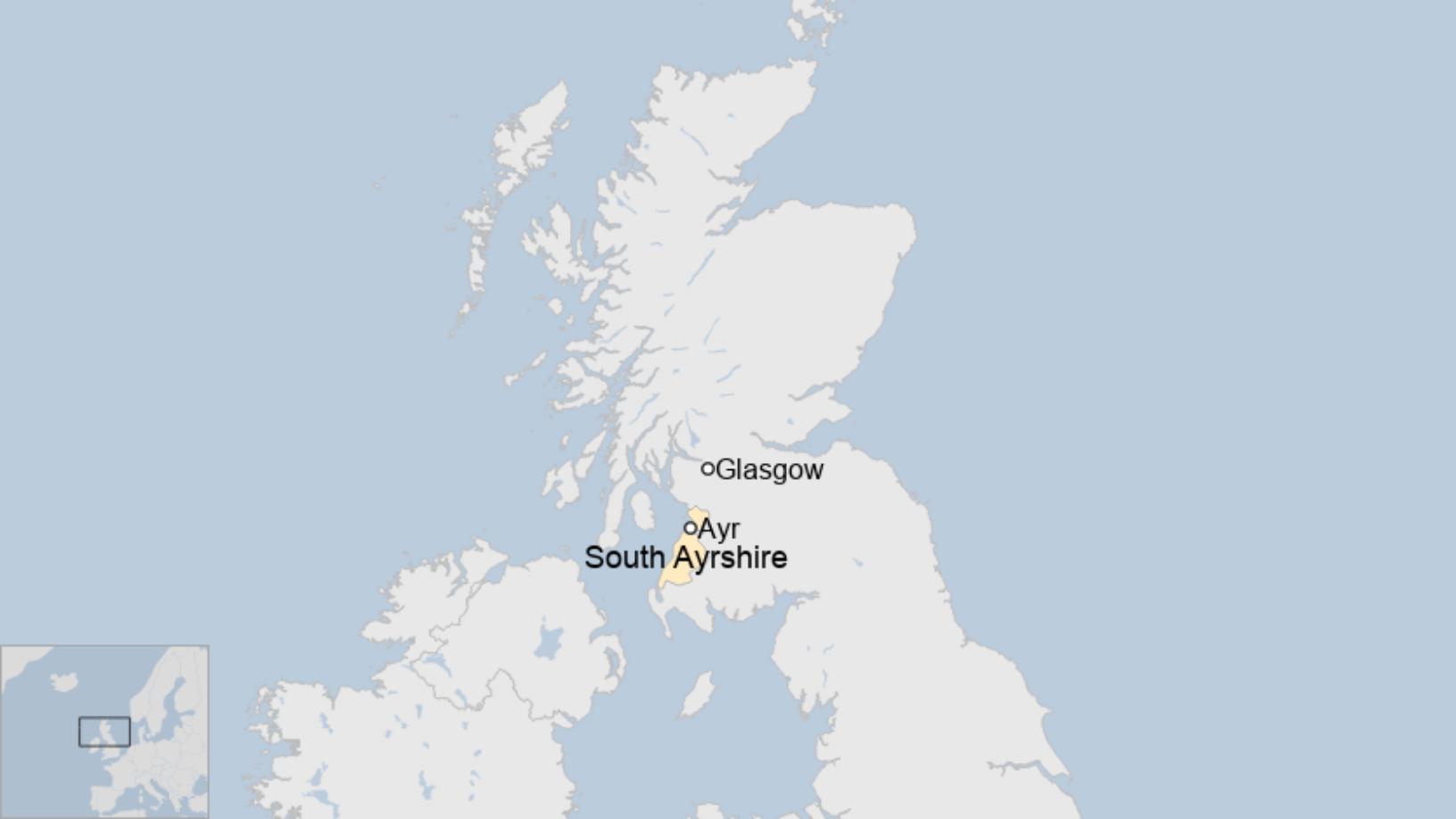 Map: Ayr