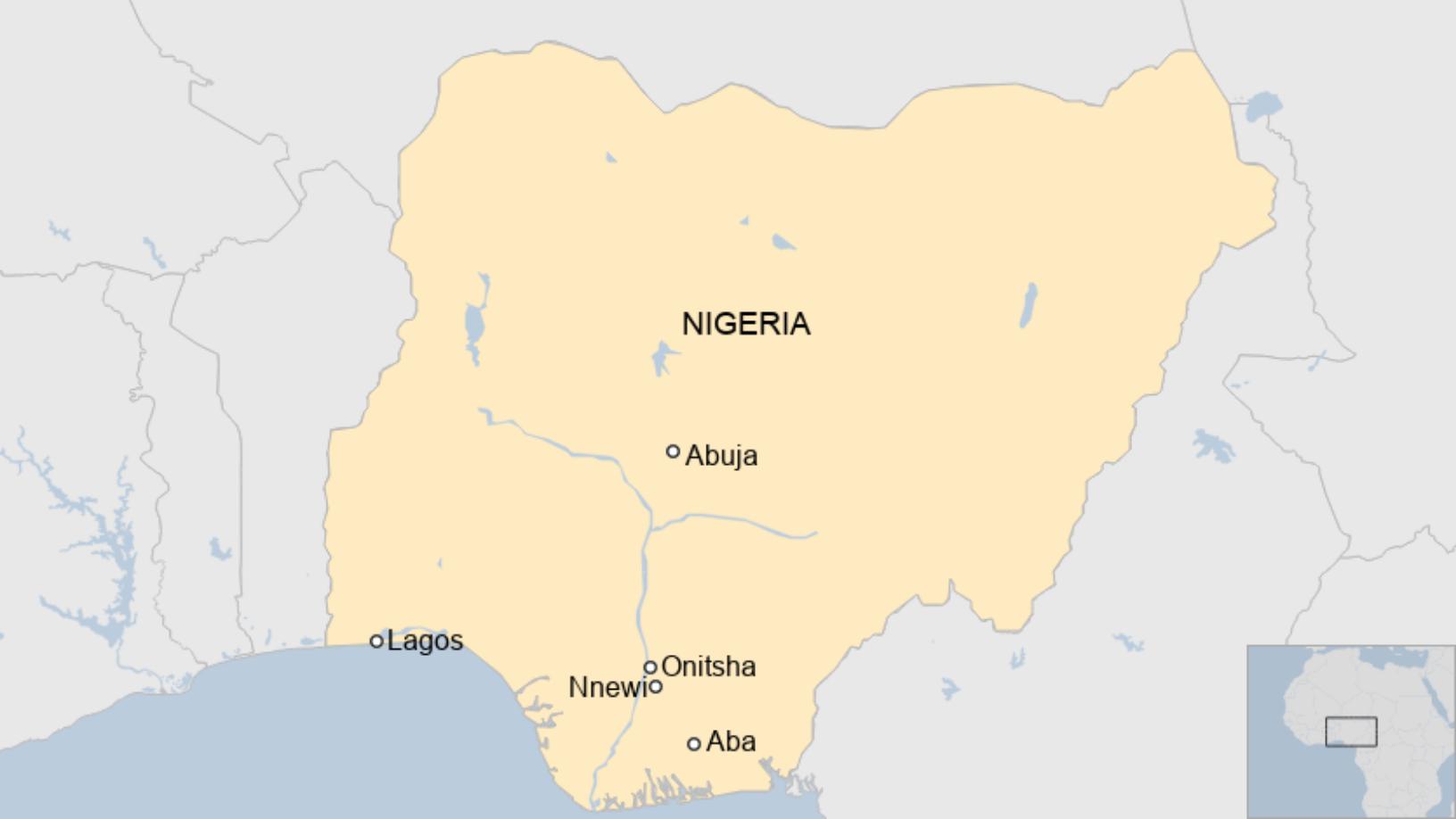 Map: Nigeria