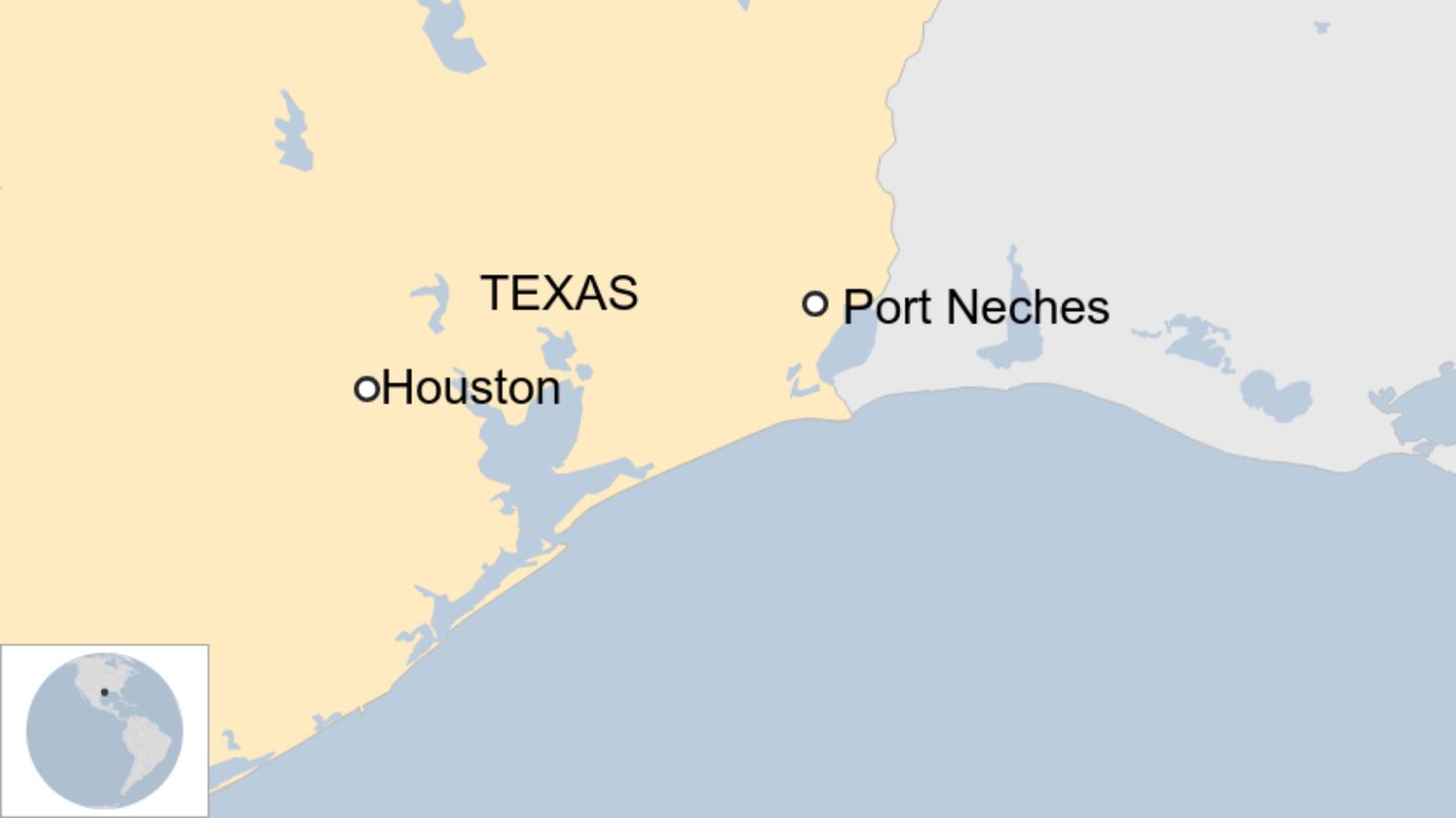 Port Neches Texas chemical plant blasts lead to evacuation order BBC