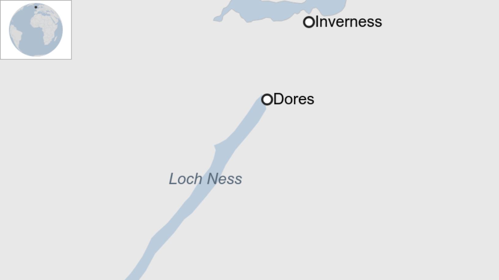 Map: Loch Ness 