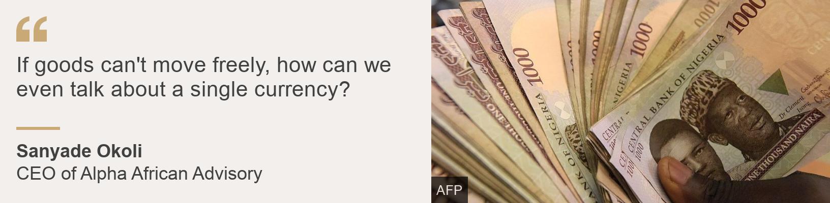 West Africa S Eco What Difference Would A Single Currency Make Bbc News