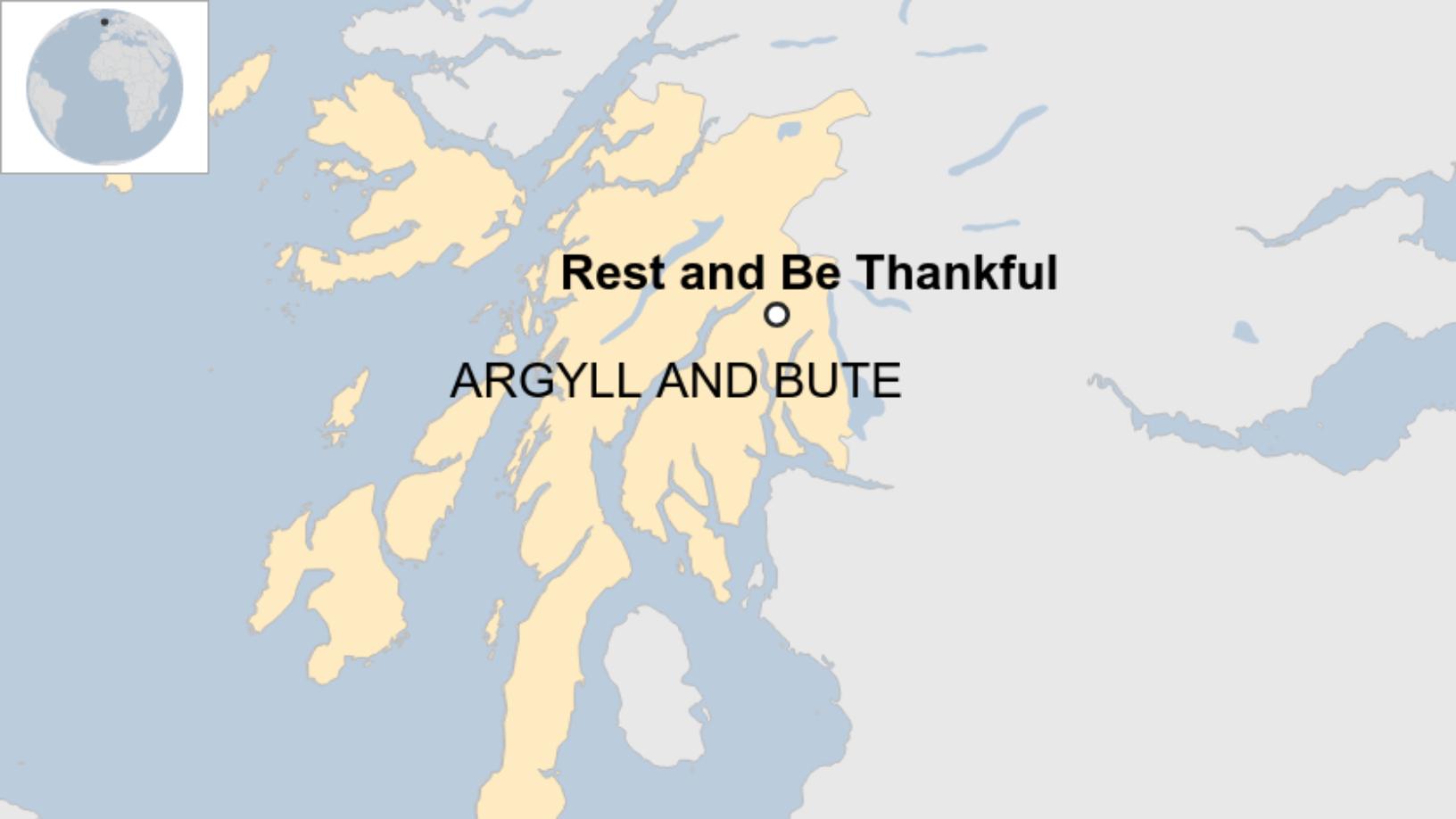 Map: Argyll &amp; Bute 