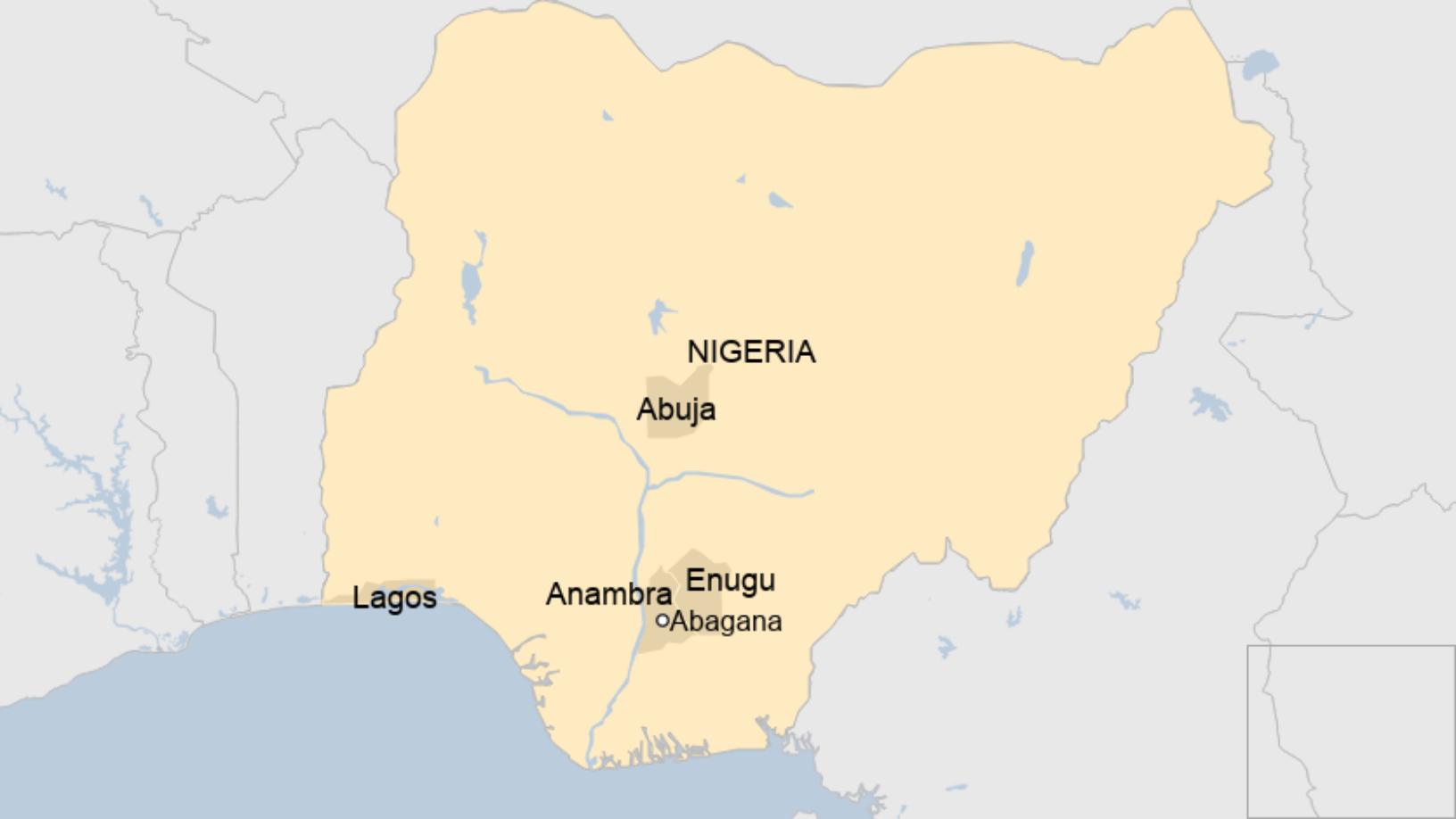 Map: Nigeria