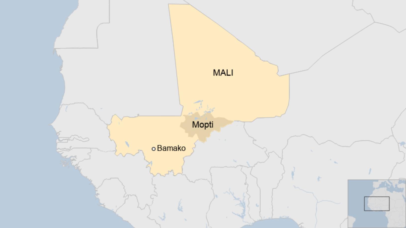 Map: Mali