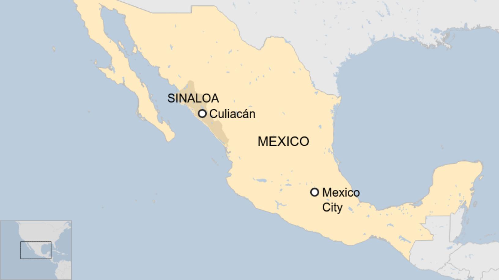 Map: Mexico