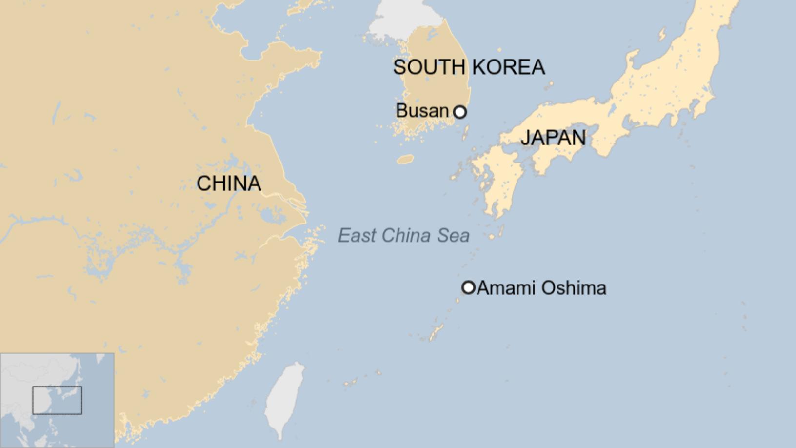 Typhoon Maysak Ship With Crew And Thousands Of Cattle Missing Bbc News