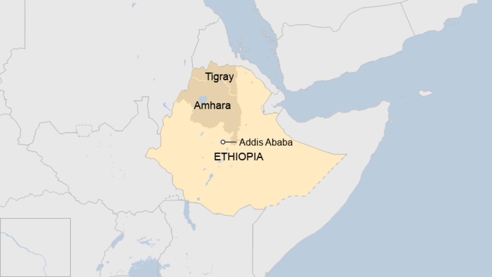 Ethiopia's Amhara region hit by protests over move to dissolve regional