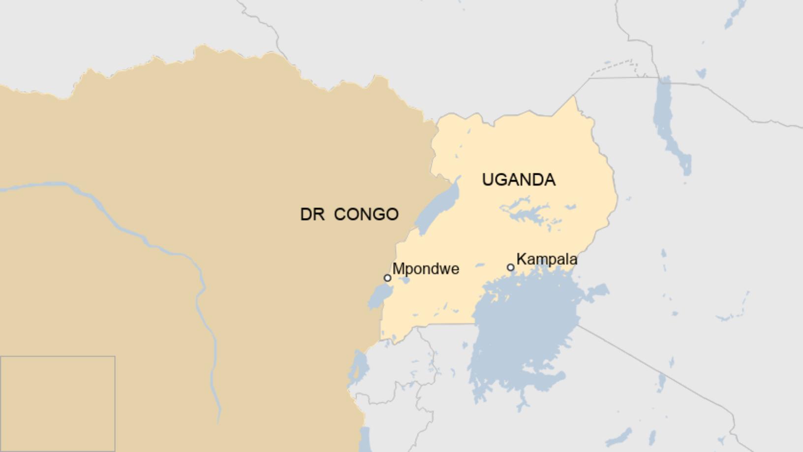 Map: Map of Mpondwe, Uganda