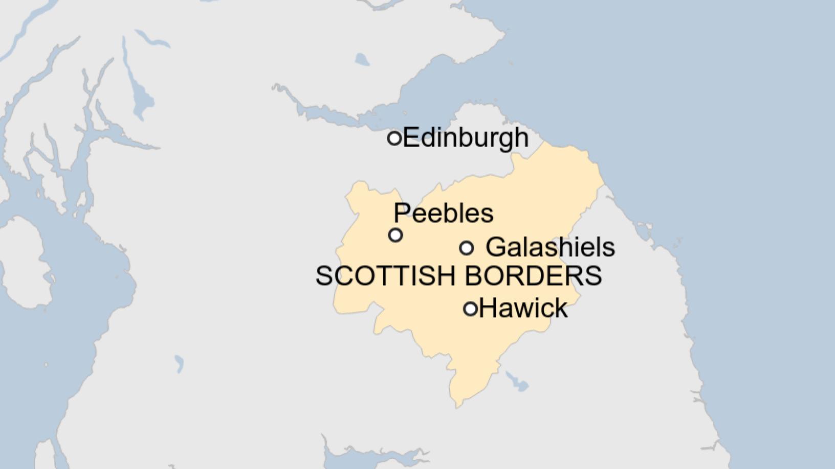 Map: Scottish Borders school locations