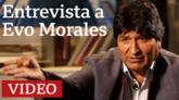 Evo Morales desde Ciudad de México.