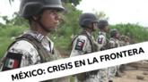 Crisis migratoria en la frontera sur de México.