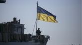 Buque naval ucraniano.
