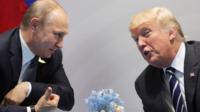 Путин и Трамп в Гамбурге