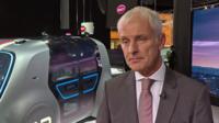 VW chief executive Matthias Mueller