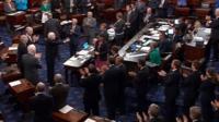 Soo dhaweyn loo sameeyay Senator John McCain oo gobolka Arizona loogaga baxnaaninayay kansar kaga dhacay maskaxda