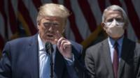 The US president elaborated on Operation Warp Speed, which aims to expedite vaccine development.