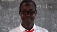 South Sudan student