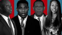 A series of African-American speakers reject Democratic claims that President Trump is racist
